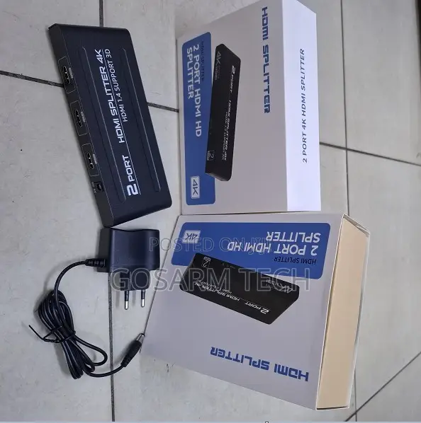2-Port HDMI Splitter 1x2 High-Performance - 1