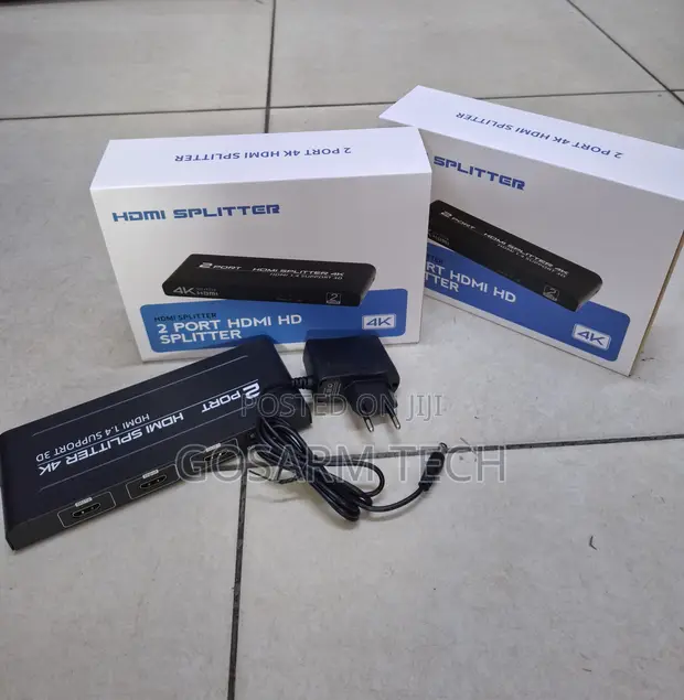 New Brand HDMI Splitter 2-in-1, 2 Port, Supports 3D - 1