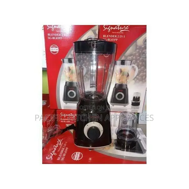 Signature 2-in-1 Powerful Blender & Grinder - 1
