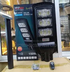 150W Solar Street Light with Pole and Panel