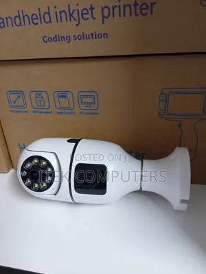 Kamera ya Balbu ya V380 Pro yenye Lens Mbili na PTZ kwa Kuangalia Ndani