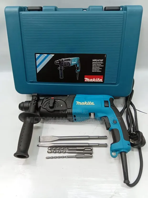 Makita HR2470F 780W SDS-Plus Rotary Hammer - 1