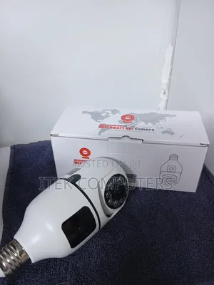 V380 Pro Dual Lens Bulb Camera