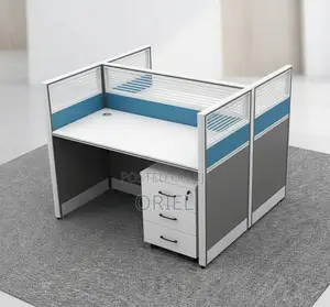 Ofisi ya Kazi ya Modula ya Viti 2 - Bluu