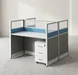 Ofisi ya Kazi ya Modula ya Viti 2 - Bluu - 4