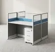 Ofisi ya Kazi ya Modula ya Viti 2 - Bluu - 5