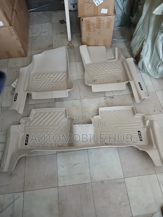 Mazda CX-5 5D/7D Beige Floor Mats (Brand New) - 1