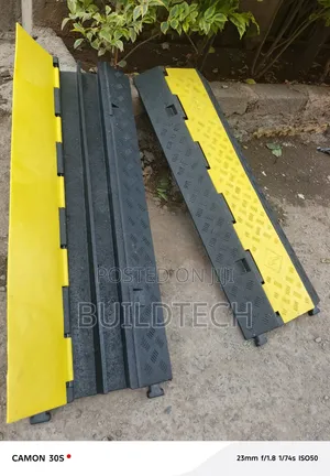 Heavy Duty 2-Channel Cable Ramp Protector