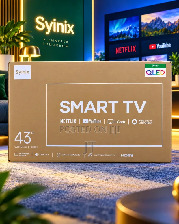 Synix 43" QLED Smart TV S65H - 1