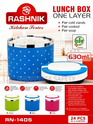 Restocked Single Layer Lunch Box 630ml