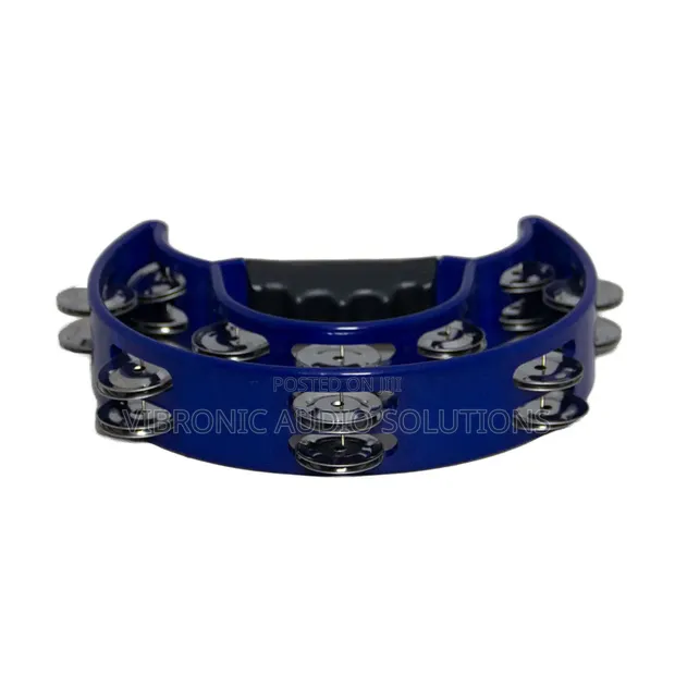 Double Row Handheld Tambourine - 1