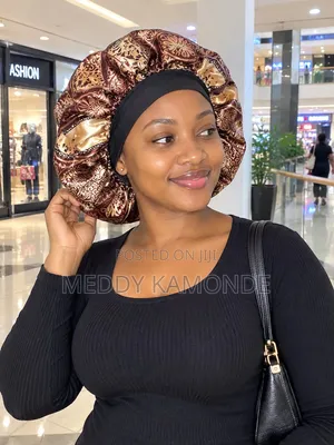 Kofia ya Nywele ya Satin / Kanga ya Kichwa