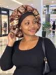 Kofia ya Nywele ya Satin / Kanga ya Kichwa - 2