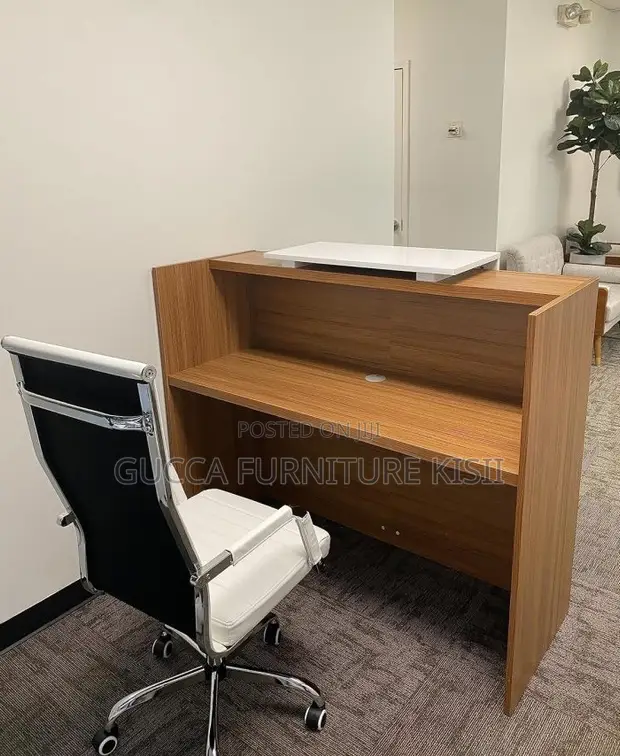 1.2m Reception Front Office Desk - 1