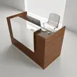 1.2m Reception Front Office Desk - 3