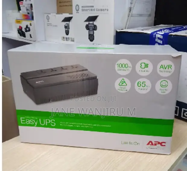 APC 1KVA UPS - Reliable Power Backup - 1