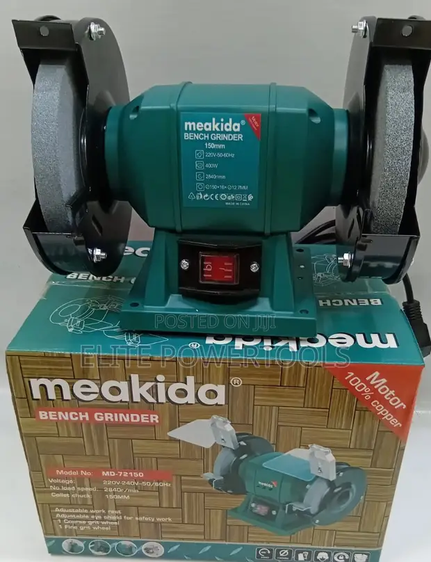 Meakida Bench Grinder 400W 150mm - 1