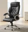 Kiti cha Ofisi cha Ngozi cha Mtendaji Ergonomic - 5