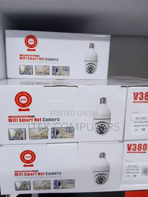 V380 Bulb CCTV Camera for Indoor/Outdoor Monitoring