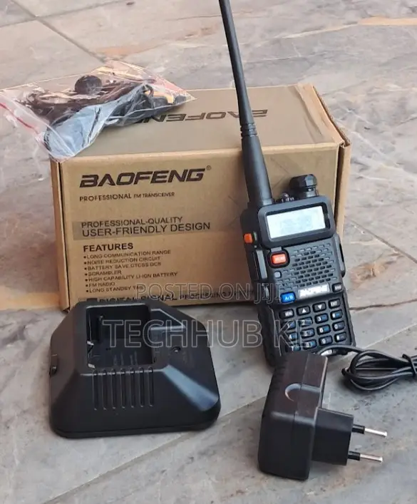 Original Baofeng UV-5R Dualband Ham Radio Walkie Talkie - 1
