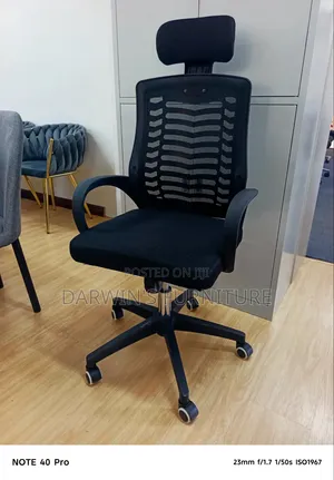Boss Office Products Black Headrest Seat
