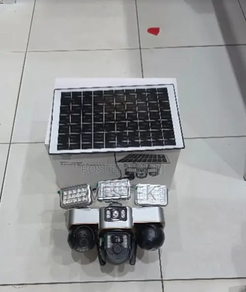 Kamera ya VTS30 4G Solar - Triple Lens PTZ, Haikuhitaji Wi-Fi - 1