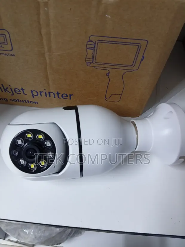 Compact V380 Single Lens Bulb Camera - 1