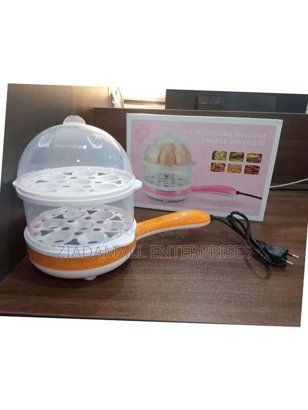 Double Egg Boiler with Handle - 1