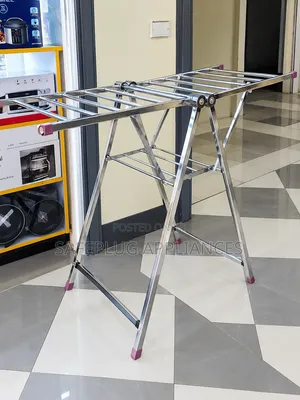 Nguo Kali za Chuma Kukausha Rack