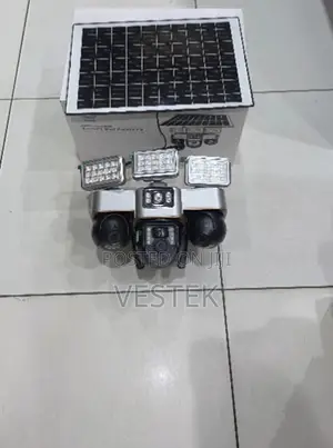 Kamera ya Usalama ya V380 Pro VTS30 4G Solar yenye Floodlights