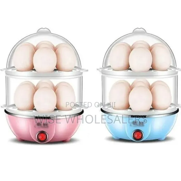 Double Egg Boiler with Handle - 1