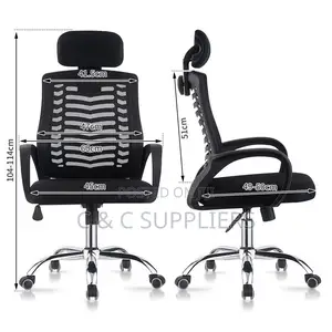 Secretary Mesh Chair with Headrest