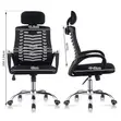 Secretary Mesh Chair with Headrest - 3