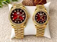Rolex Couple Watches with Date Display - 3