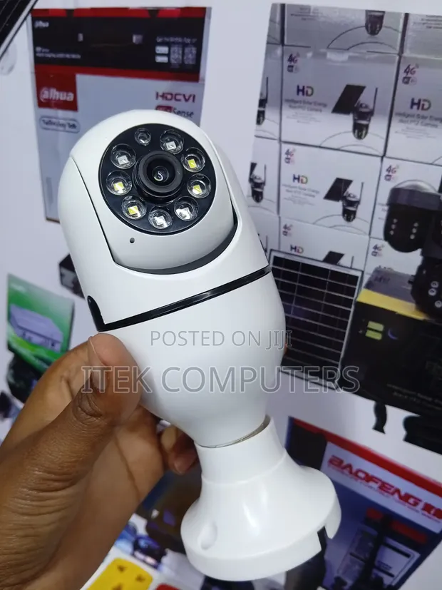 Reliable V380 Single Lens Bulb Camera - 1