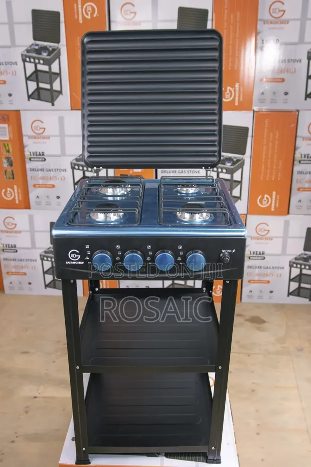 Eurochef EC-6024 Jiko la Gesi 4 na Rafu - 1
