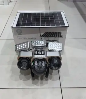 VTS30 4G Solar PTZ Camera na Triple Screen & LED Spotlights