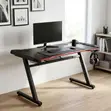 Generic Black Study/Gaming Desk - 1