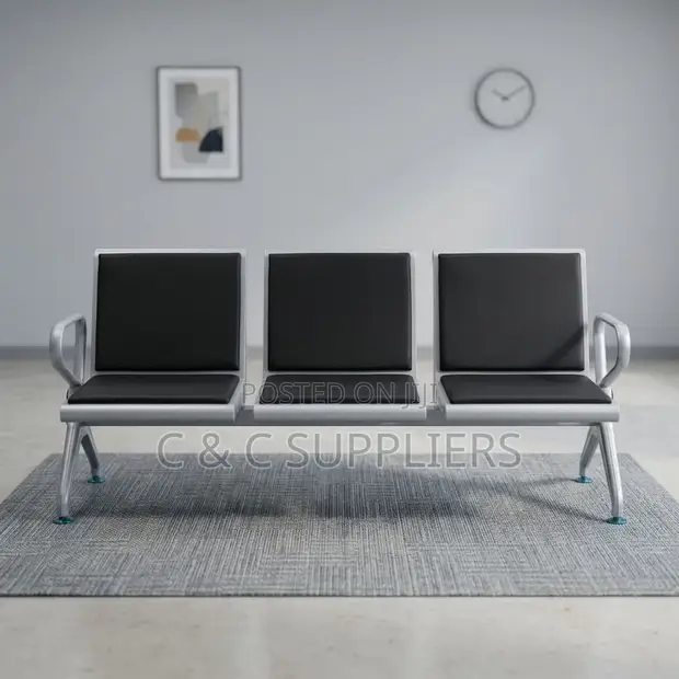 3-Link Public Seating Bench - 1