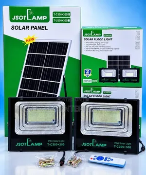 New Arrival 300W Solar Floodlight Machine (2-in-1)