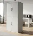 Kabati la Ofisi la Metali lenye Compartments 4 - 3