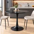 Round Marble Dining Set Table - 5