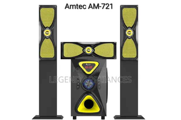 Amtec 3.1 AM-721 Tall Boy Sound System - 1