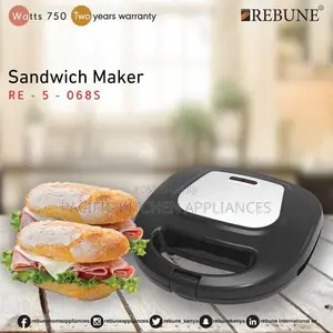 Rebune RE-5-072 Sandwich Maker Ya Vipande 2