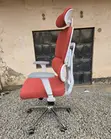 Orange Fabric Office Chair - 5