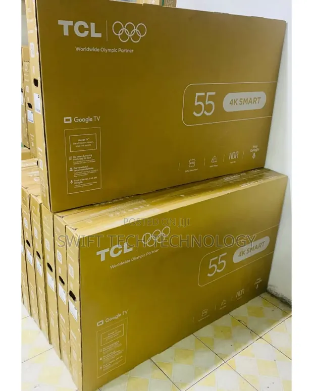 TCL 55-Inch V6D 4K HDR Google TV (2026 Model) - 1