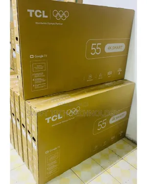 TCL 55-Inch V6D 4K HDR Google TV (2026 Model)