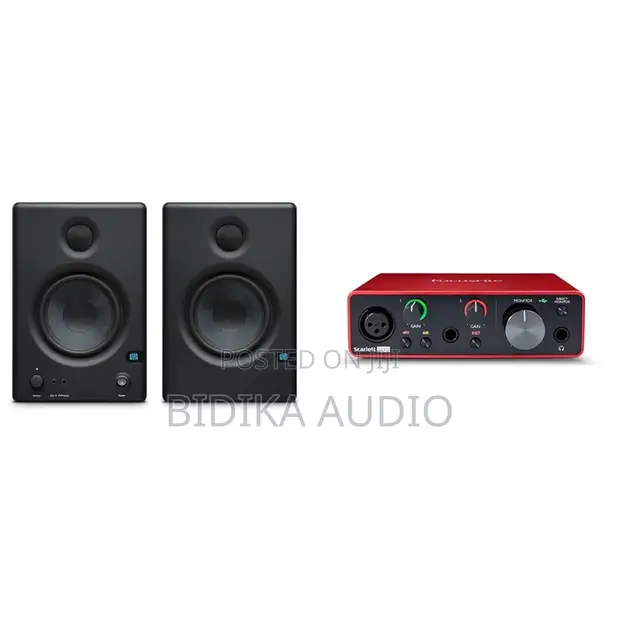 PreSonus Eris E4.5 Studio Monitors (Pair) with Software Bundle - 1