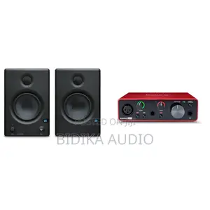PreSonus Eris E4.5 Studio Monitors (Jozi) na Programu Zilizojumuishwa