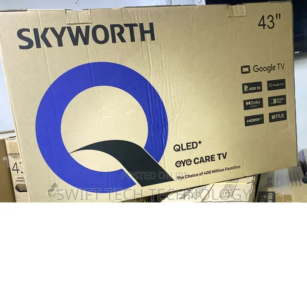 Skyworth 43" 4K UHD Google TV (Model 43G6500H) - 1